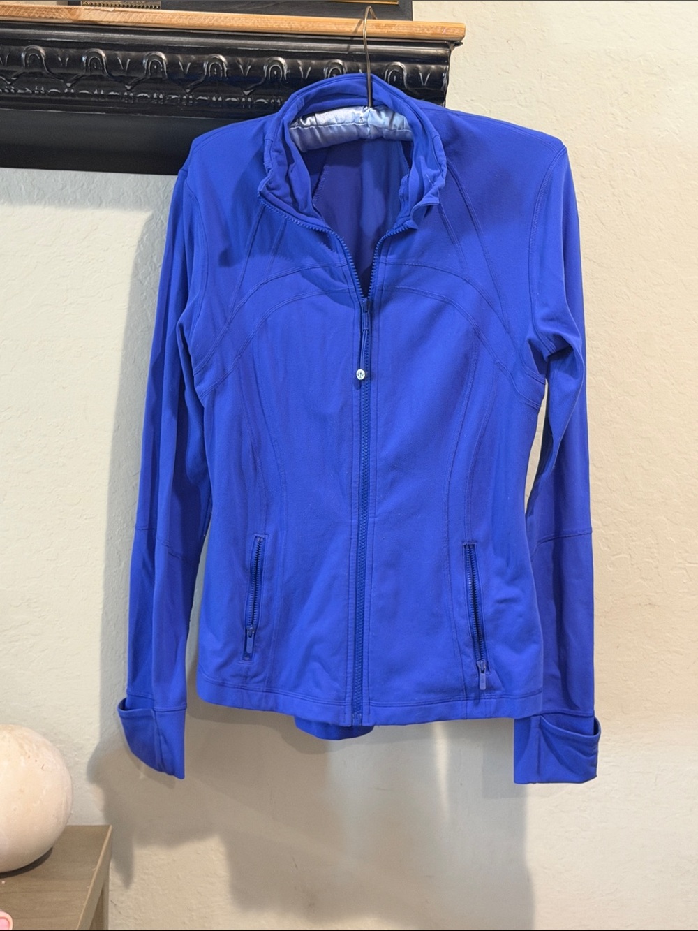 lululemon athletica Electric Blue Zip-Up Utility Jacket